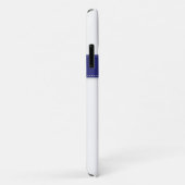 iPhone 11ケース |モノグラムストライプの付きレインボー Case-Mate iPhoneケース (裏面/右)