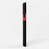 iPhone 11ケース |モノグラムストライプの付きレインボー Case-Mate iPhoneケース (裏面/右)