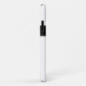 iPhone 11ケース |モノグラムストライプの付きレインボー Case-Mate iPhoneケース (裏面/右)