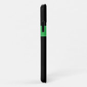 iPhone 11ケース |モノグラムストライプの付きレインボー Case-Mate iPhoneケース (裏面/右)