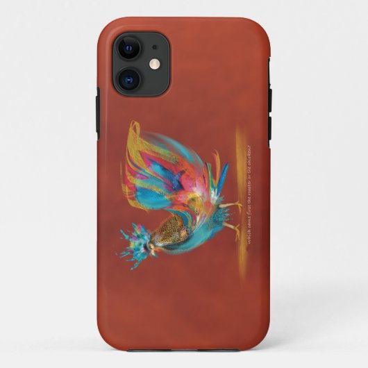 iPhone 11タフなケースエレガント鳥 Case-Mate iPhoneケース (裏面)