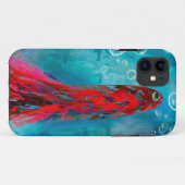 iPhone 11タフケース水泳魚 Case-Mate iPhoneケース (裏面(横))