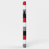 iPhone 11 ケース |ストライプ |赤、グレー、黒 Case-Mate iPhoneケース (裏面/右)