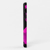 iPhone 11 ケース ブラッシー ブラック&ピンク Case-Mate iPhoneケース (裏面/右)