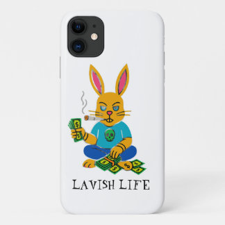 iPhone 11 バッドバニー X ラヴィッシュライフ フォンケース ケース