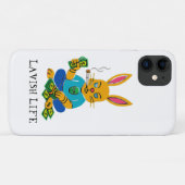 iPhone 11 バッドバニー X ラヴィッシュライフ フォンケース Case-Mate iPhoneケース (裏面(横))