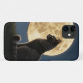 iPhone 11 cat and moon phone case Case-Mate iPhoneケース (裏面(横))