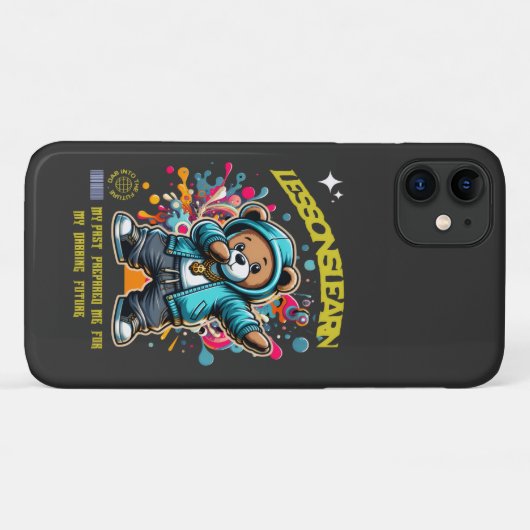 IPHONE 11 DABBING FUTURE LESSONS LEARN CASE Case-Mate iPhoneケース (裏面(横))