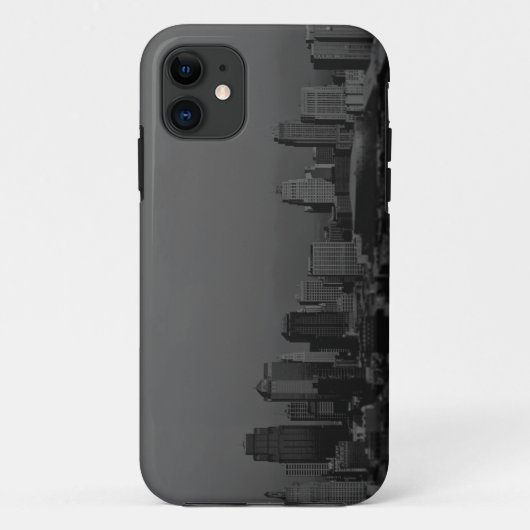 Iphone 11 New York，白黒 Case-Mate iPhoneケース (裏面)