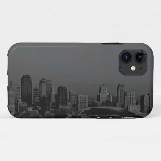 Iphone 11 New York，白黒 Case-Mate iPhoneケース (裏面(横))