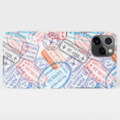 Iphone 11 pro最大チケットパターンケース iPhoneケース (裏面横)