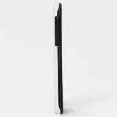 Iphone 11 pro最大ブラック&ホワイトラインケース Case-Mate iPhoneケース (裏面/左)