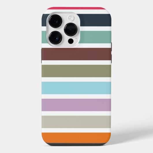 iPhone 11 Pro最大モーデルレトロパターン iPhoneケース (裏面)