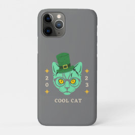 iPhone 11 Pro カバー クールキャット