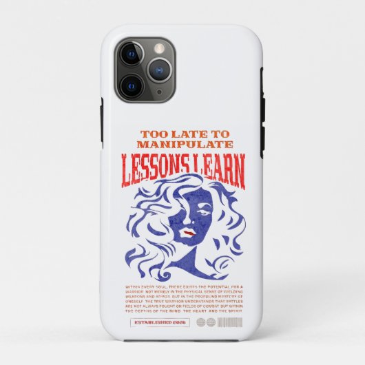 IPHONE 11 PRO MANIPULATE LESSONS LEARN CASE Case-Mate iPhoneケース (裏面)