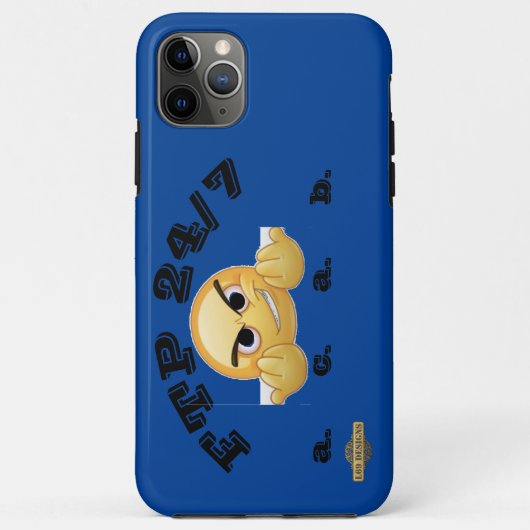 iPhone 11 Pro Maxケース「FTP 24/7」 Case-Mate iPhoneケース (裏面)