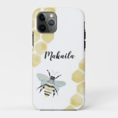 Iphone 11 Pro Zen Doodle Beeケース Case-Mate iPhoneケース (裏面)