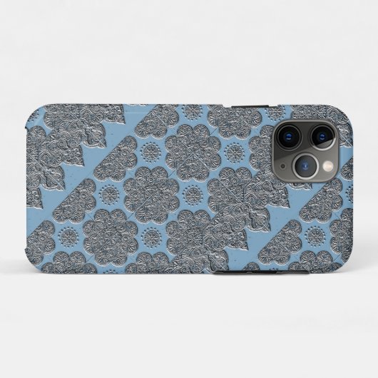 iPhone 11ProケースとエンボスBrocade Case-Mate iPhoneケース (裏面(横))