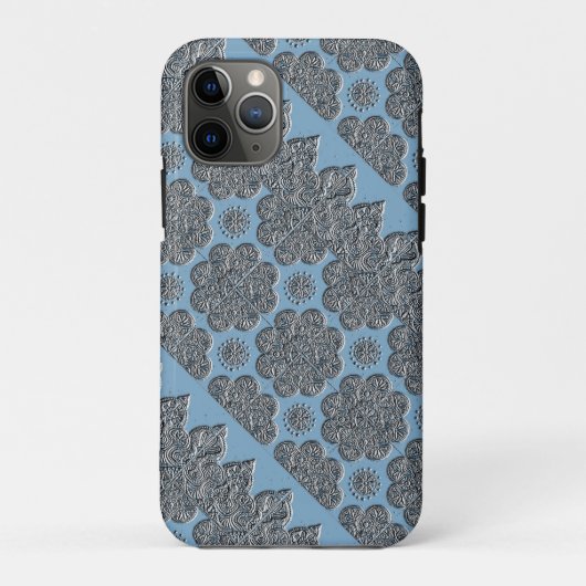 iPhone 11ProケースとエンボスBrocade Case-Mate iPhoneケース (裏面)