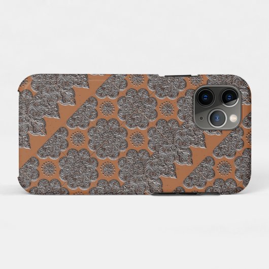 iPhone 11ProケースとエンボスBrocade Case-Mate iPhoneケース (裏面(横))