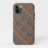 iPhone 11ProケースとエンボスBrocade Case-Mate iPhoneケース (裏面)