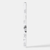 iPhone 12ケースとArt Hofmannラインアート iPhoneケース (右側面)