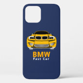 iPhone 12ケースBMW高速車 Case-Mate iPhoneケース (裏面)