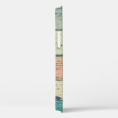 iPhone 12 7フォトコラージュヴィンテージ木製厚板 Case-Mate iPhoneケース (裏面 / 右)