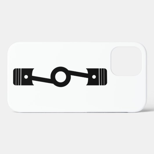 iPhone 12 Boxer Engineロゴケース Case-Mate iPhoneケース (裏面 (横))