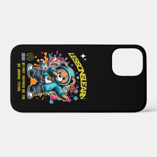 IPHONE 12 DABBING FUTURE LESSONS LEARN CASE Case-Mate iPhoneケース (裏面 (横))