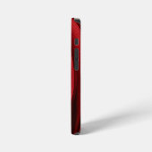 iPhone 12 Miniケース - 赤いバラの花 iPhoneケース (左側面)