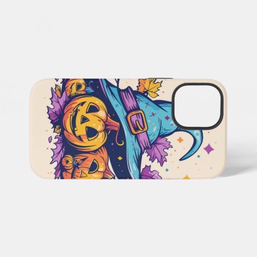 iPhone 12 Miniタフケース、光沢 iPhoneケース (裏面横)