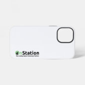 iPhone 12 Miniタフケース、光沢 iPhoneケース (裏面横)