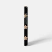iPhone 12 Mini スター柄 カー iPhoneケース (左側面)