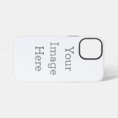 iPhone 12 Mini タフ ケース, グロッシー (裏面横)