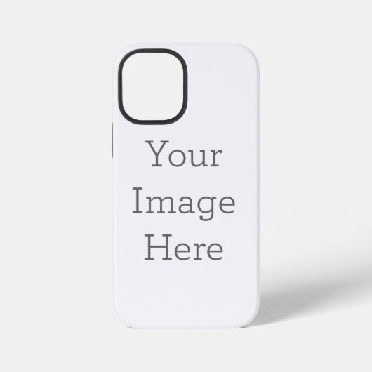 iPhone 12 Mini タフ ケース, グロッシー (裏面)