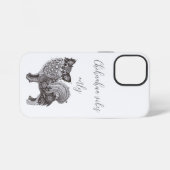 iPhone 12 Mini Case Chihuahua vibes iPhoneケース (裏面横)