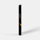 Iphone 12 mini glowing skull phone cover, abstract iPhoneケース (右側面)