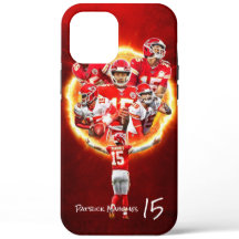 iPhone 12 ProマックスケースパトリックMahomes Edition