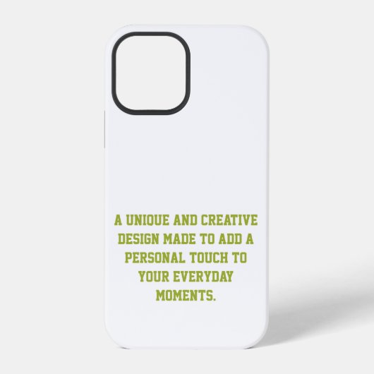 iPhone 12 Pro タフケース オリジナルデザイン iPhoneケース (裏面)