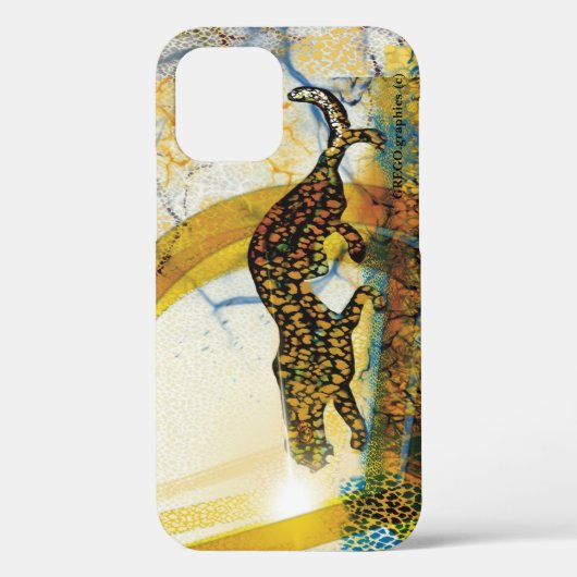 iPhone 12 Pro – 平和のジャガー神のケース。 Case-Mate iPhoneケース (裏面)