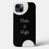 Iphone 13ケースを正しく設定 Case-Mate iPhoneケース (裏面)