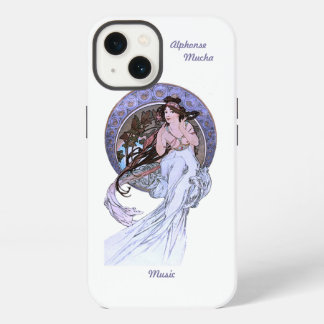 iPhone 13ケースアルフォンスミュシャアールヌーボー 13ケース
