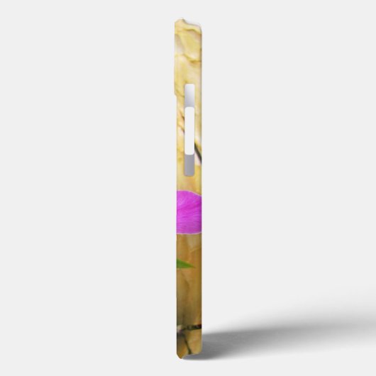 iPhone 13ケースピンクの蘭 Case-Mate iPhoneケース (裏面 / 左)