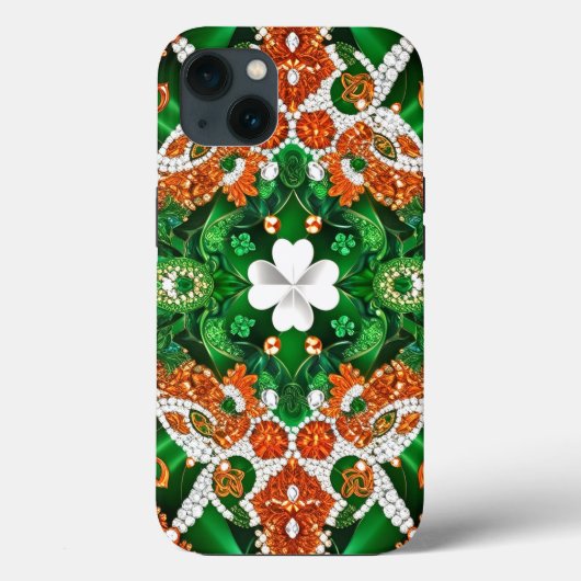 iPhone 13ケースメイトとアイリッシュカラー Case-Mate iPhoneケース (裏面)
