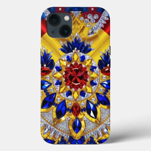 iPhone 13ケースメイトとルーマニアの色 Case-Mate iPhoneケース (裏面)