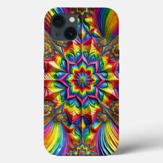iPhone 13ケースメイトとLGBTQカラー Case-Mate iPhoneケース (裏面)