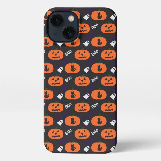 iPhone 13ハロウィーンデザインケース。 iPhoneケース (裏面)