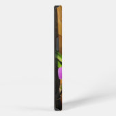 iPhone 13 カバー ピンクの蘭 (右側面)