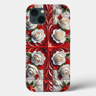 iPhone 13 Case-Mateとバラデザイン 13ケース